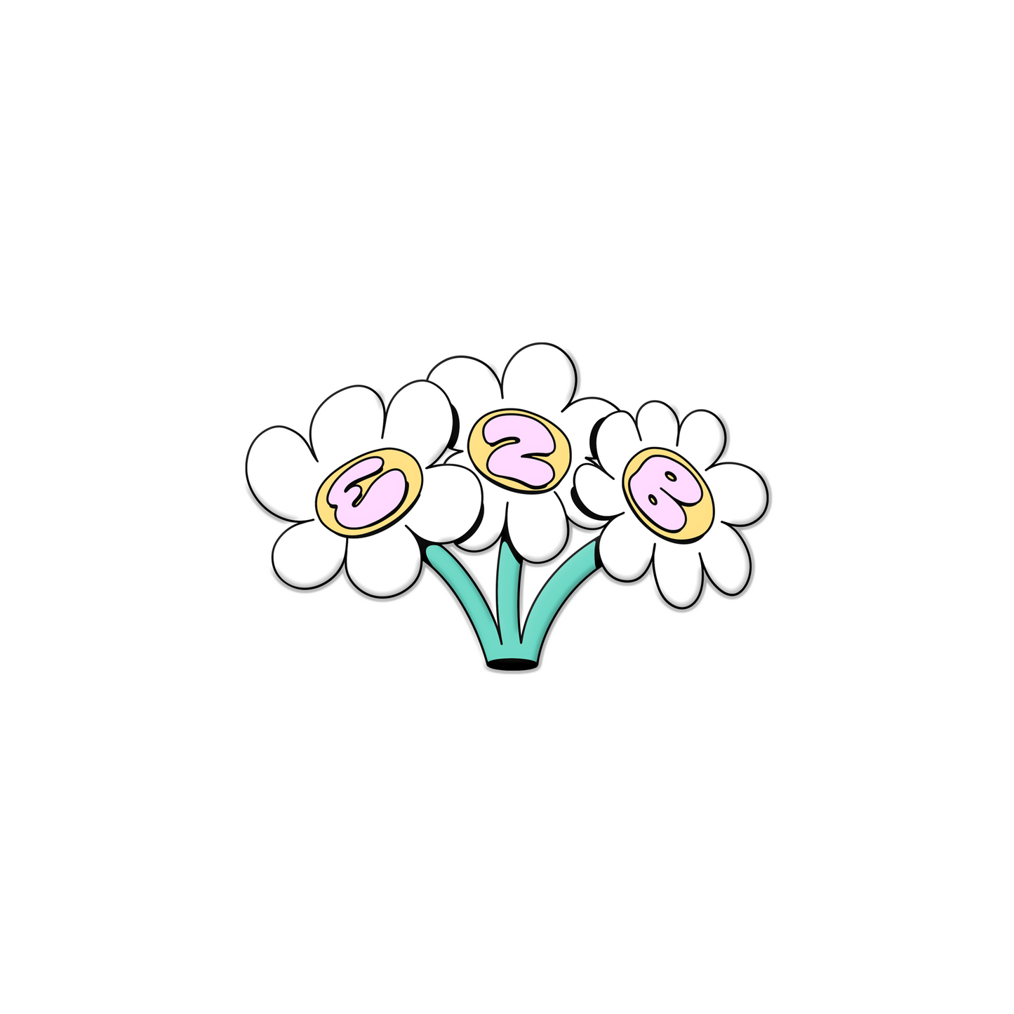 EZB FLOWERS ENAMEL PIN