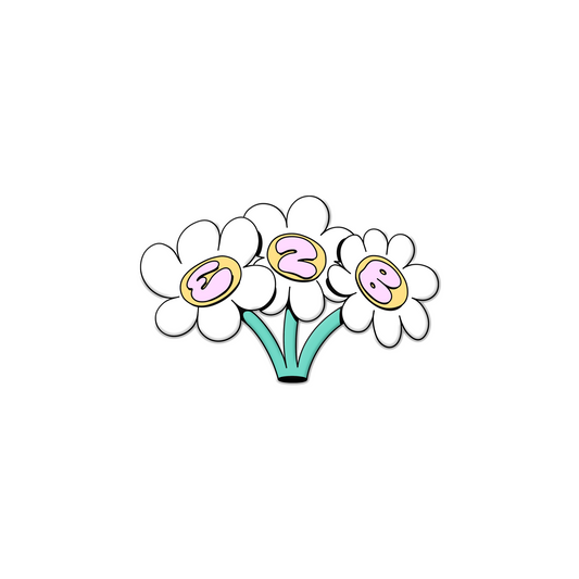 EZB FLOWERS ENAMEL PIN