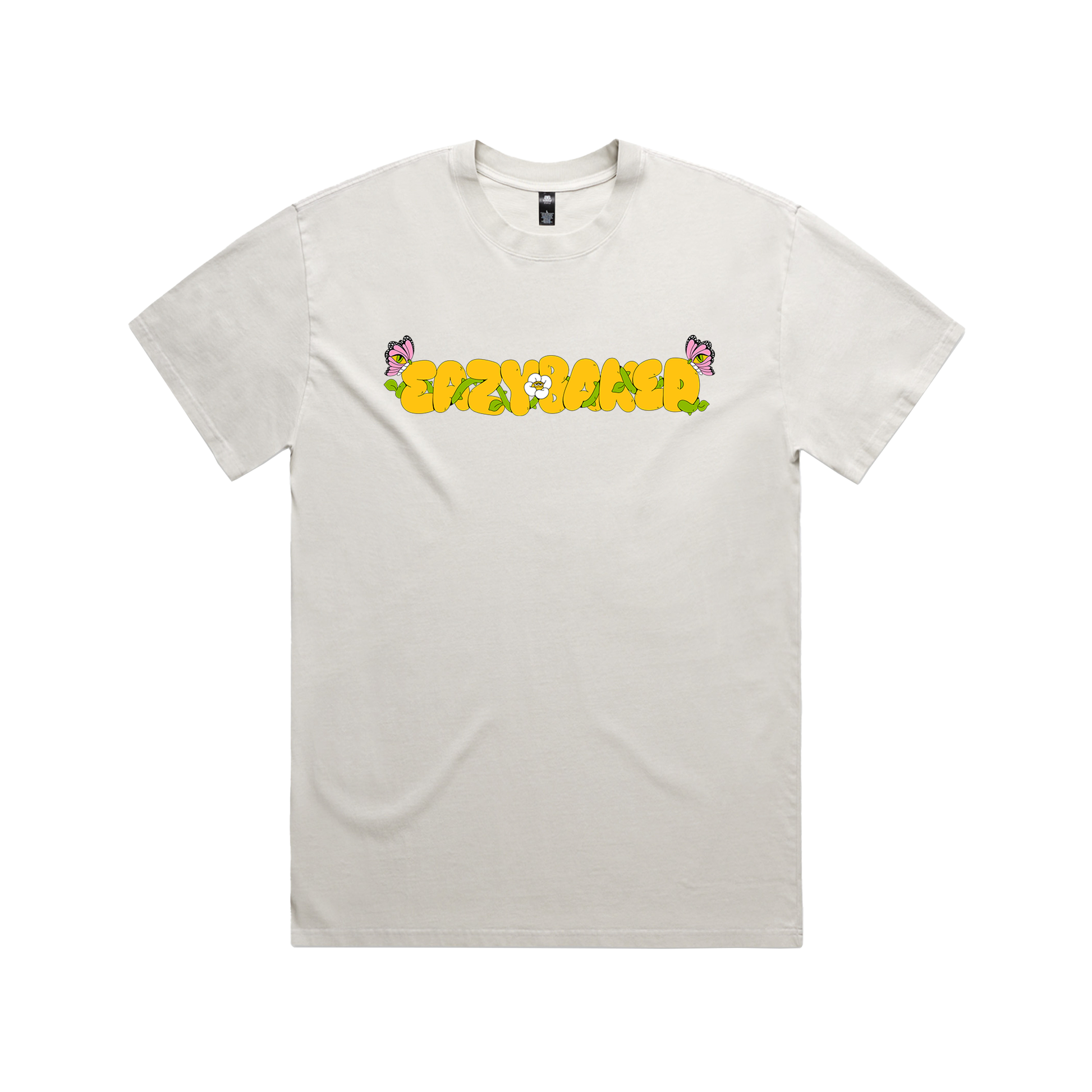 D.B.A.B.A.I. TEE in FADED BONE – EAZYBAKED Merch Shop